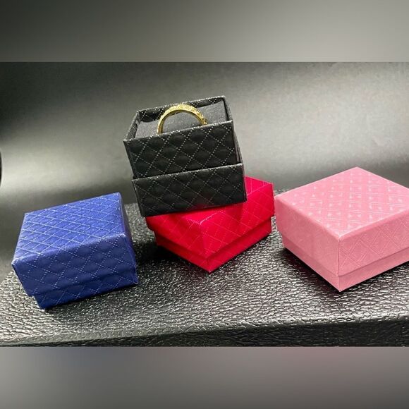 Men’s Fidget / Spin Ring l Stainless Steel - Gold l Size 9 l New with choice box - Picture 6 of 9